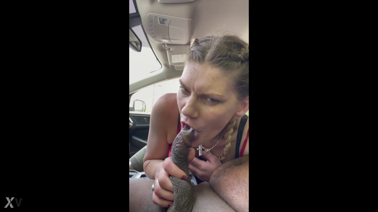 Braided Hair Heroin Addict quick BBC car blowjob - EroMe