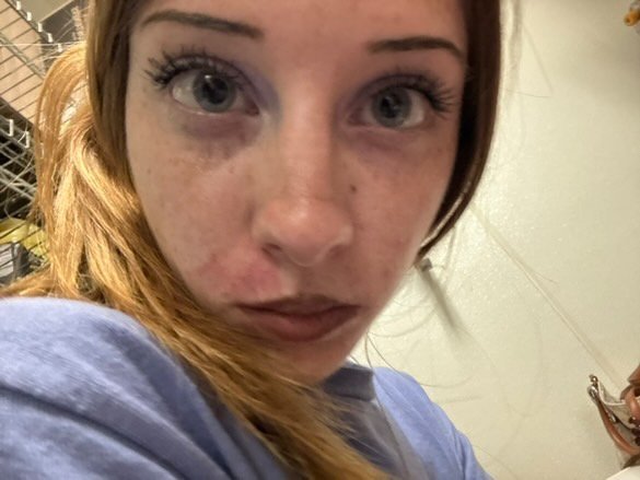 Teen Ginger Slut GF Unaware Exposed #KRayEFYw