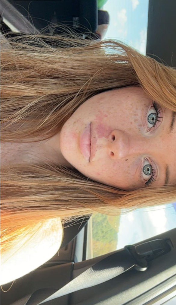 Teen Ginger Slut GF Unaware Exposed #TCPHlBLw