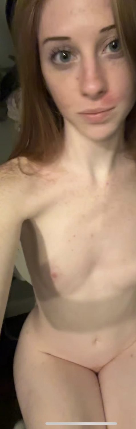 Teen Ginger Slut GF Unaware Exposed #guBl3GnW