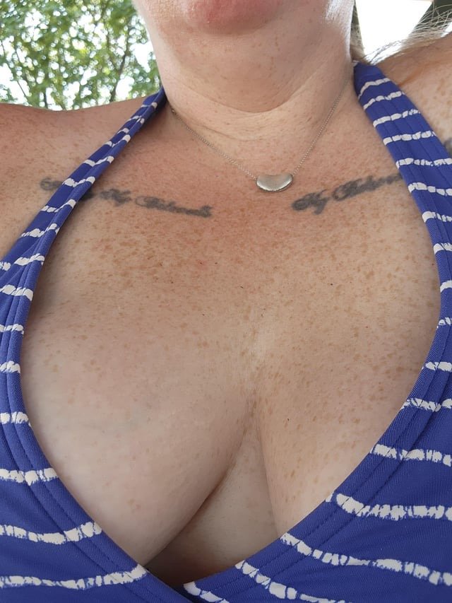 Big Tits On Freckled Redhead BBW #Y8284raV
